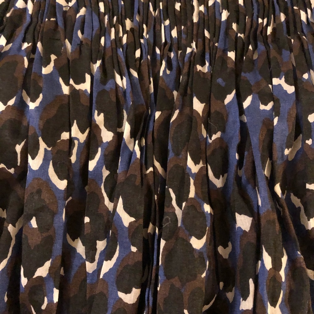 Elie Tahari Leopard Print A-Line Skirt - Picture 4 of 4